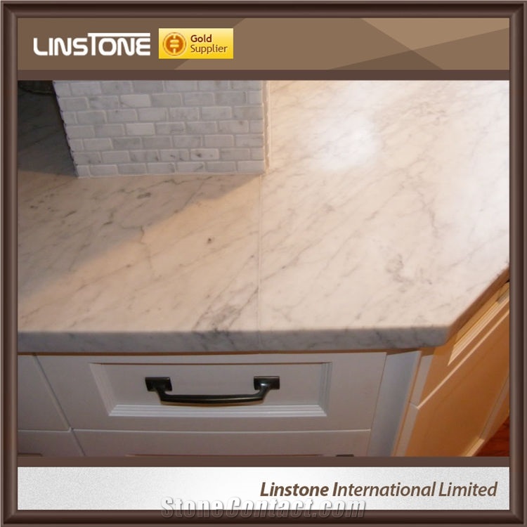 Italian White Carrara Marble Kitchen Countertops For Sale From