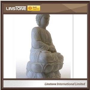 Western New Style White Marble Antique Marble Buddha Statues for Sale