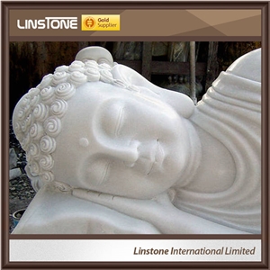 Western New Style White Marble Antique Marble Buddha Statues for Sale