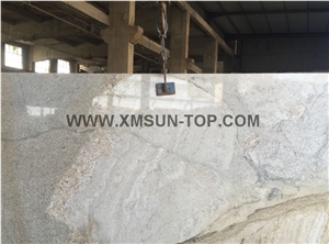 Chinese Imperial Gold Granite/ Granite Big Slabs & Tiles & Gangsaw Slabs & Strips(Small Slabs) & Customized/ Quarry Owner