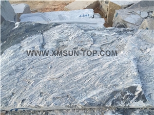 New China Juparana Block/Multicolour Grain/G621/China Juparana Grey Granite Block/China Sand Wave Granite,Quarry Owner