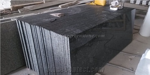 China Butterfly Green Countertop, Green Granite Countertop, Natural Granite Countertop, Polished Granite Countertop, Kitchen Countertop, Xiamen Winggreen Manufacture