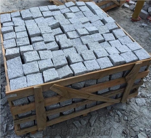 Cube,Cobble Stone,Paving Sets,Cube Stone,G623 Granite