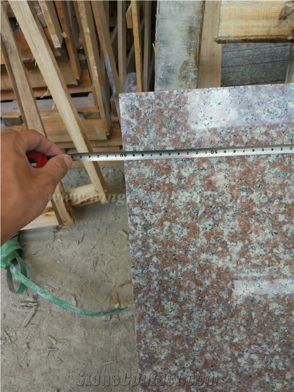 G687 Granite Tiles & Slabs, Peach Red Granite, Pink Granite Tiles & Slabs, Pink Granite for Wall and Floor Covering, Xiamen Winggreen Stone