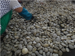 High Polished Colorful River Pebbles,Granite Pebble,Honed River Pebbles