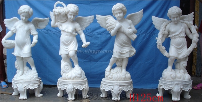 Human Sculptures, Angel Sculptures, Stone Carvings, Human Statues, Winggreen Stone