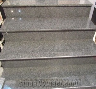 Popular G654 Polished Granite Tile, Bull Nose Stair Tiles