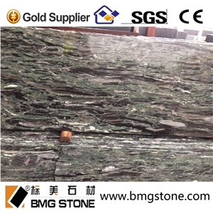 Bamboo Green Granite Slabs & Cut to Size Tile