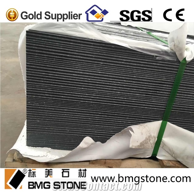 China G684 Black Basalt Slabs & Tiles