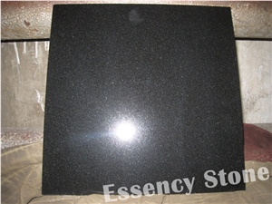 Absolute Black Granite Tiles 305x305x10mm Polished,China Hebei Black Granite Flooring Tiles