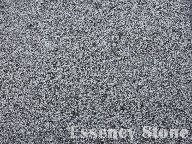 Bush Hammered Sesame Black Granite G654 Padang Dark Grey Granite Tile