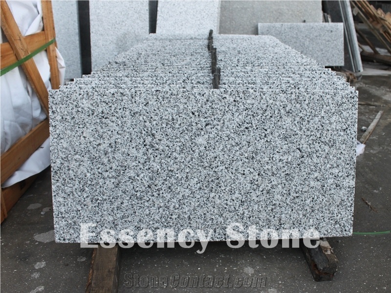 China G640 Black White Flower Granite Floor Tile Polished, Bianco Sardo Granite,Padang Grigio Granite Tile & Slab