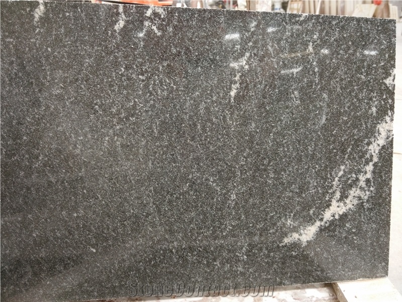 China Jet Mist Granite,Snow Grey Granite,Mist Black Via Lactea,River Black Via Lactea,China Via Lactea Granite Polished China Black Granite Tiles & Slabs for Wall Clading and Flooring