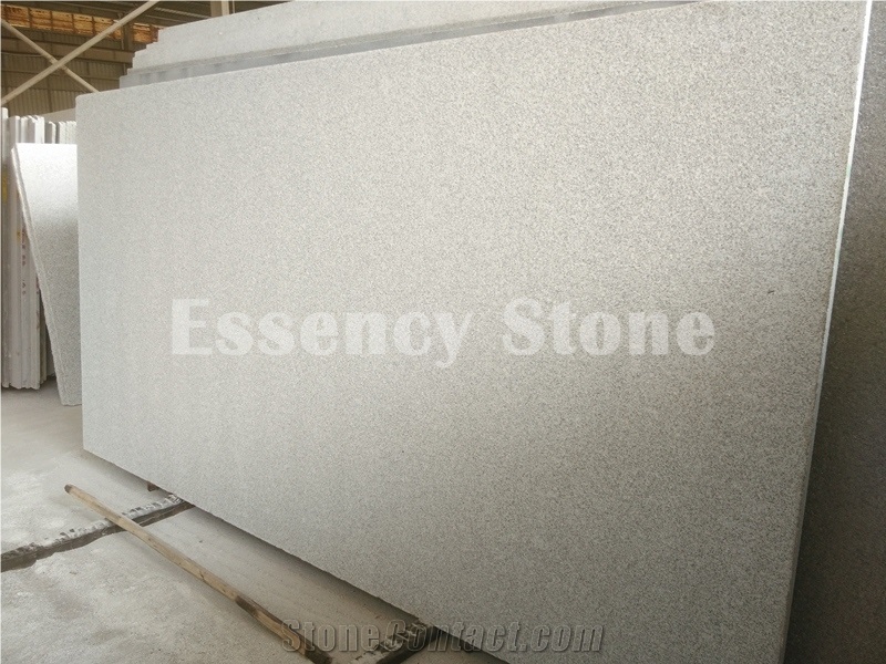 China Light Grey Color Flamed/Thermal Treated Granite Gang Sawn Slab G603, Silver Grey Granite Slab/Hubei G603 Granite,Bianco Crystal Granite
