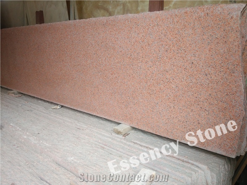 Chinese Salisbury Pink Granite Slab Polished,Camelia Pink Granite