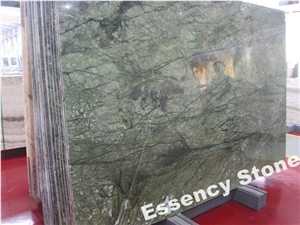 Dandong Green Marble Tiles & Slabs, China Polished Green Marble Slabs,Ming Green Marble