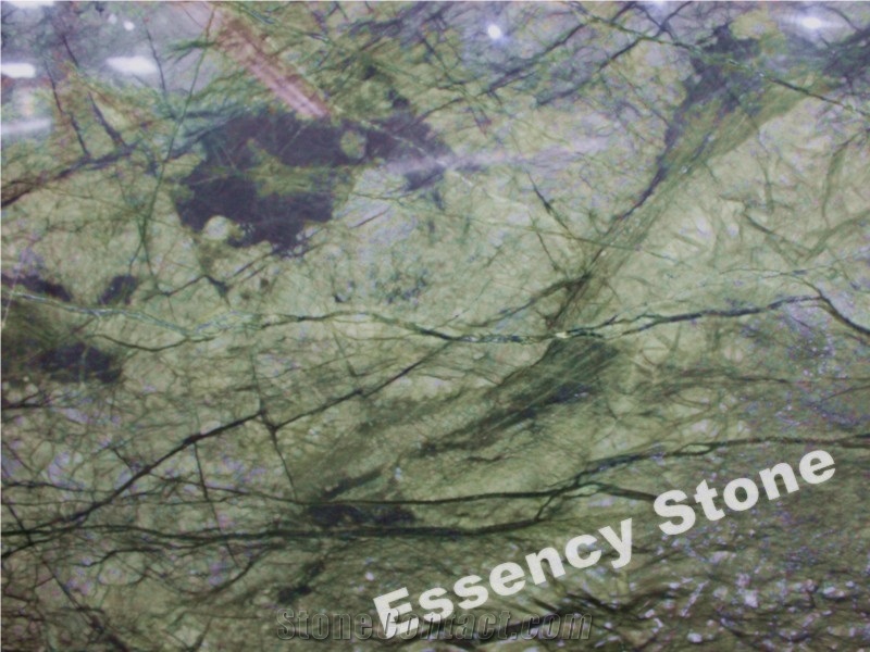Dandong Green Marble Tiles & Slabs, China Polished Green Marble Slabs,Ming Green Marble