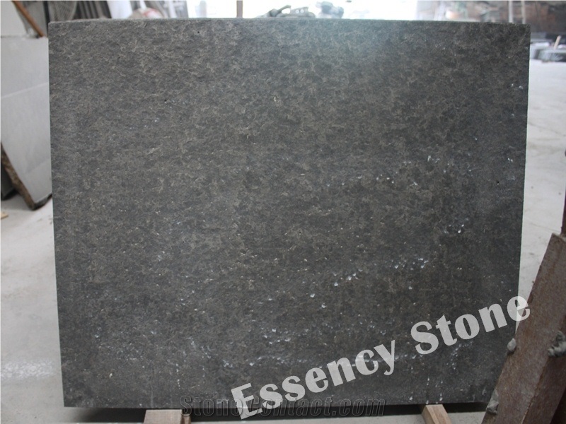 Flamed Black Granite Tile,China Mongolia Black Granite Thermal Finish