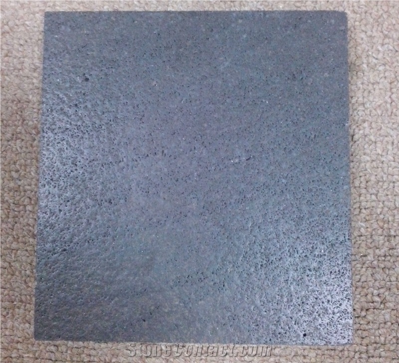 Hainan Black Basalt,Hainan Basalt,Hainan Black Lava Stone,Hainan Black Lavastone,Hainan Black Travertine,Haikou Basalt,Haikou Black Basalt, China Saw Cut Tiles & Slabs for Walling and Flooring