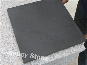 Hainan Black Grey Basalt Tile & Slab Honed, China Black Basalt