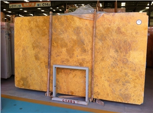 China Yellow Marble Slabs - Golden Marble