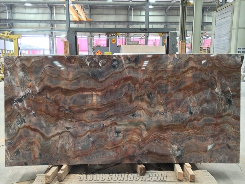 Chinese Red Marble Slab- Louis Red, China Red Marble