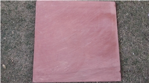 Agra Red Sandstone Tiles & Slabs, Polished Floor Covering Tiles, Walling Tiles