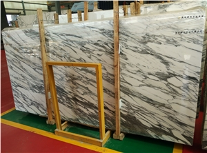 China Supplier High Quality Arabescato White Marble Tile & Slab
