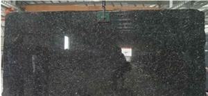 Zimbabwe Black Granite Slabs Tiles