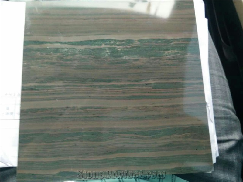 China Green Wood Vein Marble,China Tangka Vein Marble