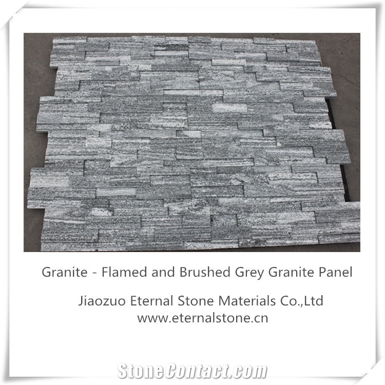 Grey Granite Cultured Stone and Panel