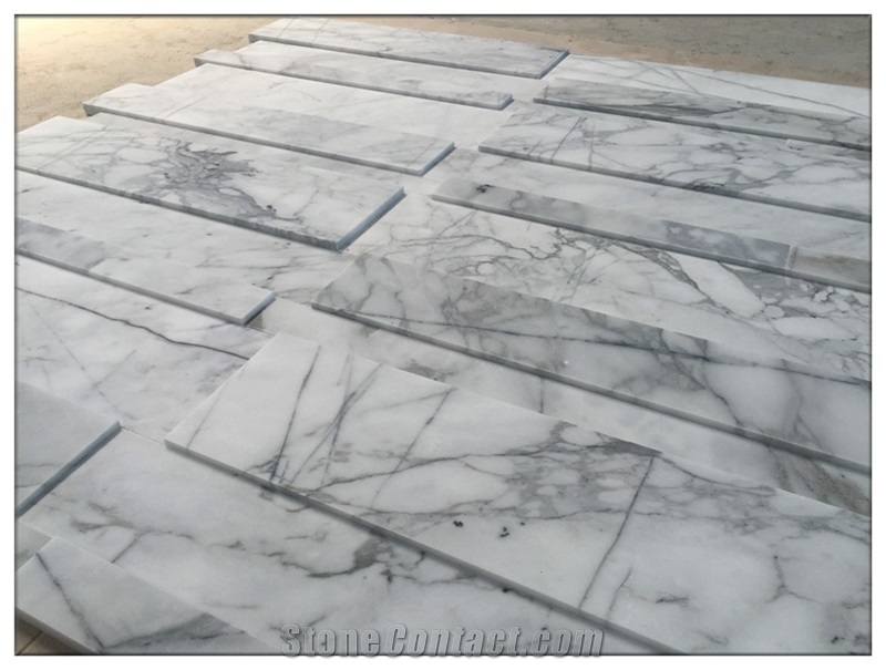 Marble Material Karoca White Tile and Slab, China White Marble