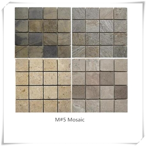 Natural Stone Interior Decoration Am#28 M#1 and M#5 Mosaic Product