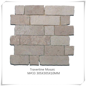 Natural Stone Interior Decoration M#33 and M#35 Mosaic Product