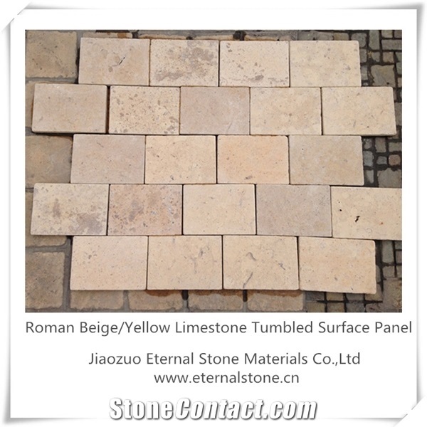 Yellow Limestone Cultured Stone and Panel