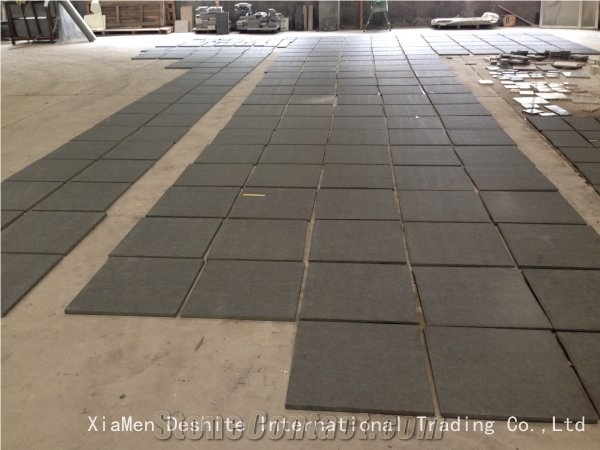 Black Absolute India Granite Black Tile & Slab for Building Stone Walling