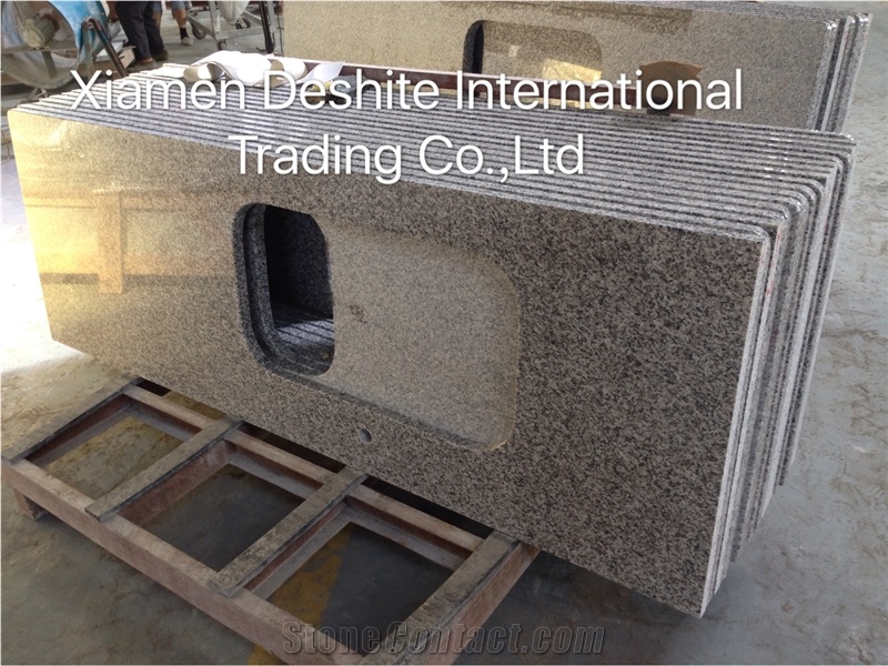 G623 Granite Haicang White Kitchen Countertops