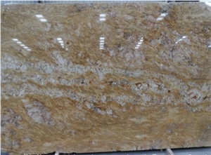 Imperial Gold India Granite Yellow Slabs & Tiles for Wall and Floor
