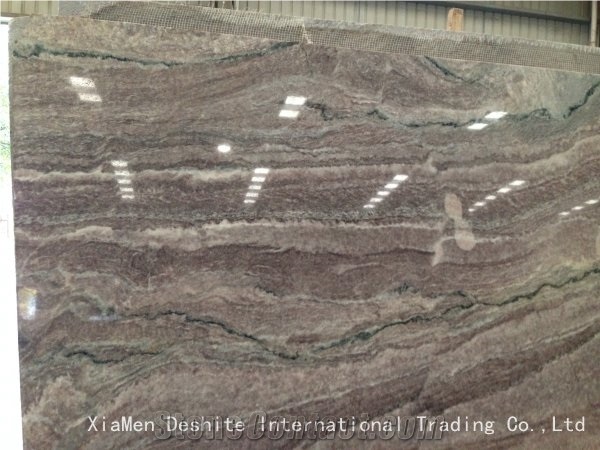 Juparana Sucuri Brazil Granite Lilac Slabs Stone Tiles