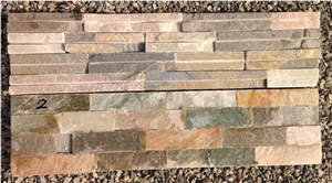 On Sale China P014 Slate Stone Panel/Cultured Stone Wall Cladding/Stacked Stone Wall Panel
