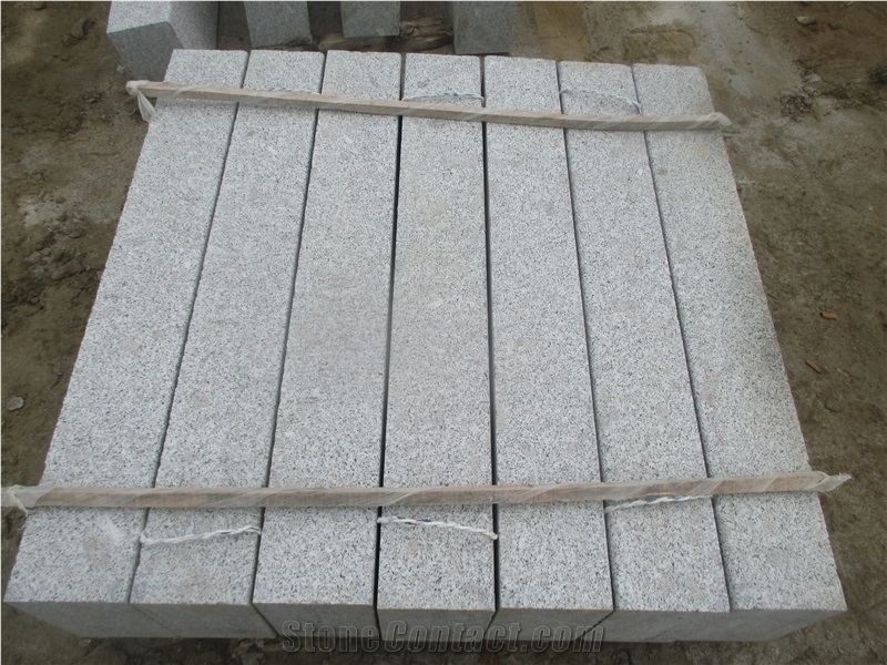 G341 China Grey Pearl Crystal Grey Granite Kerbstone Curbstone Side Stone Road Stone