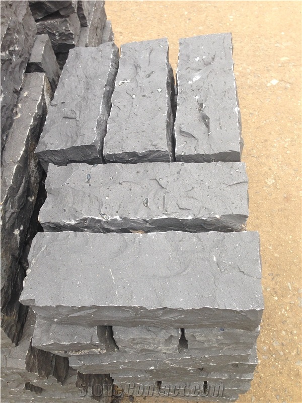 G685, Zhangpu Black,Black Basalt, Cleft Natural Split Basalt,Flamed Black Basalt Palisade