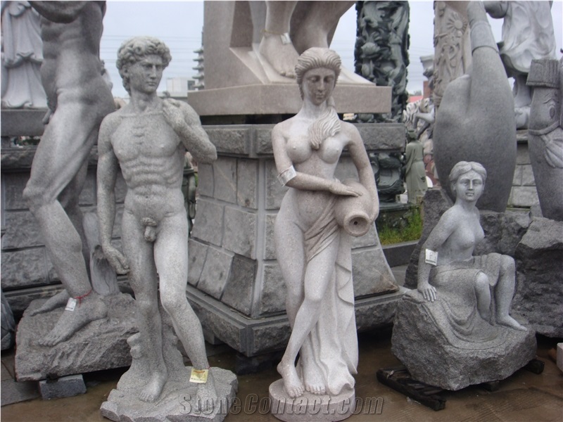 Natural Stone Carving Religion Garden Statue Sculpture