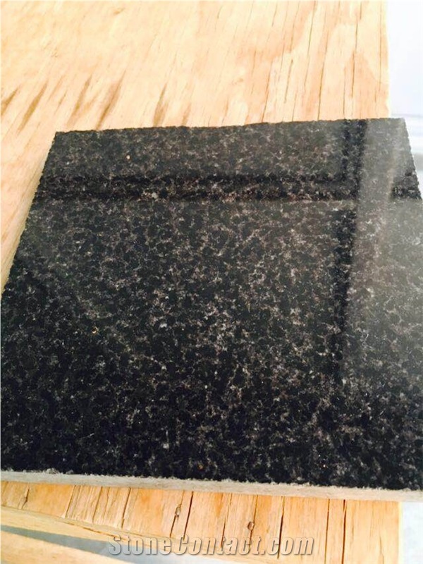 Black Galaxy Granite (Sg2) Tiles & Slabs, Black Polished Granite Floor Covering Tiles, Walling Tiles