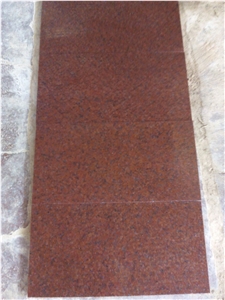 Ruby Red Granite Tiles & Slabs, Polished Granite Flooring Tiles, Walling Tiles
