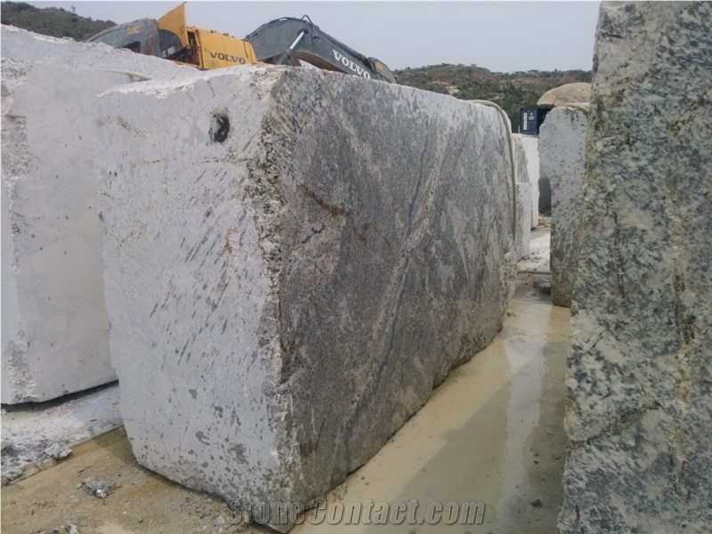 Monte Cristo Granite Blocks, White Granite Blocks