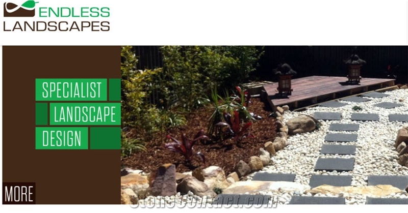 Landscaping Stones, Projects, Pavers, Grey Sandstone Deck Stairs