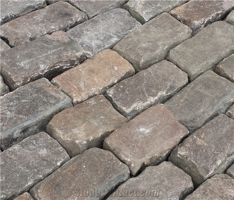 Antique Granite Cobblestone Pavers