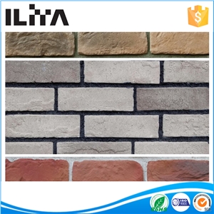 Yld-15006 Brown Bricks Artificial Stone Veneer