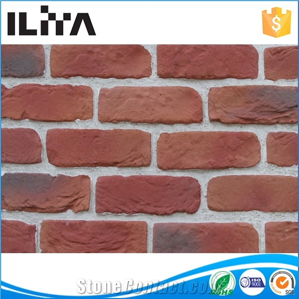 Yld-15011 Red Funny Bricks Artificial Stone Veneer